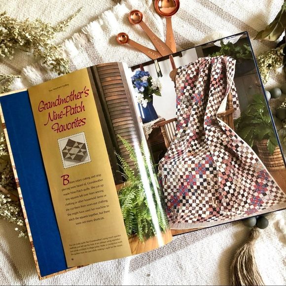 Vintage Nine Patch Quilting Pattern Book - Picture 3 of 7